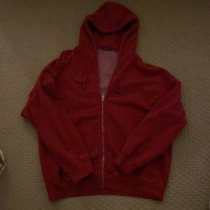 Brandy Melville oversized zip up